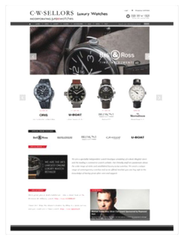 CW Sellors online watch retail to merge with Jura Watches